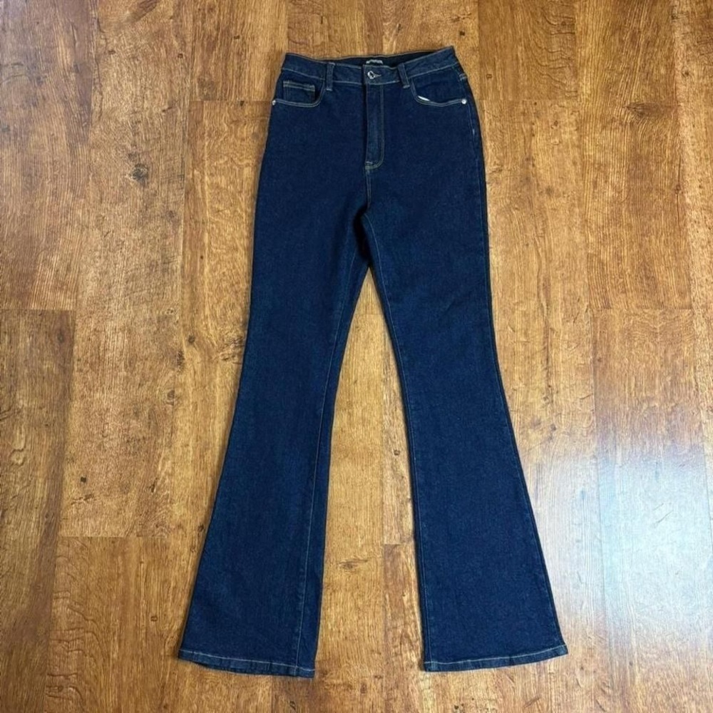 y2k Navy‎ blue flared jeans